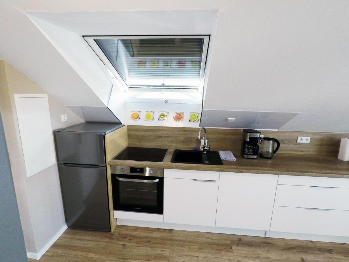 -Neubau- 30Qm Dach-Apartment Fulda Zewnętrze zdjęcie