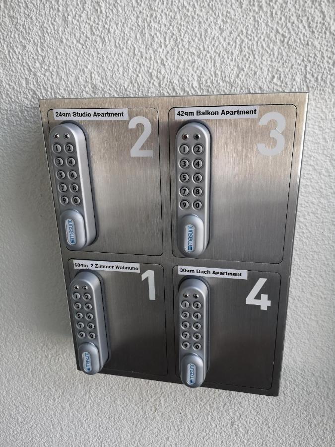 -Neubau- 30Qm Dach-Apartment Fulda Zewnętrze zdjęcie